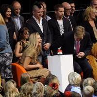 Princess Maxima and Prince Willem-Alexander attend the opening of the 25th Cinekid Festival